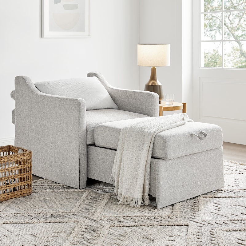 Serta Harwin Twin Convertible Sleeper Chair