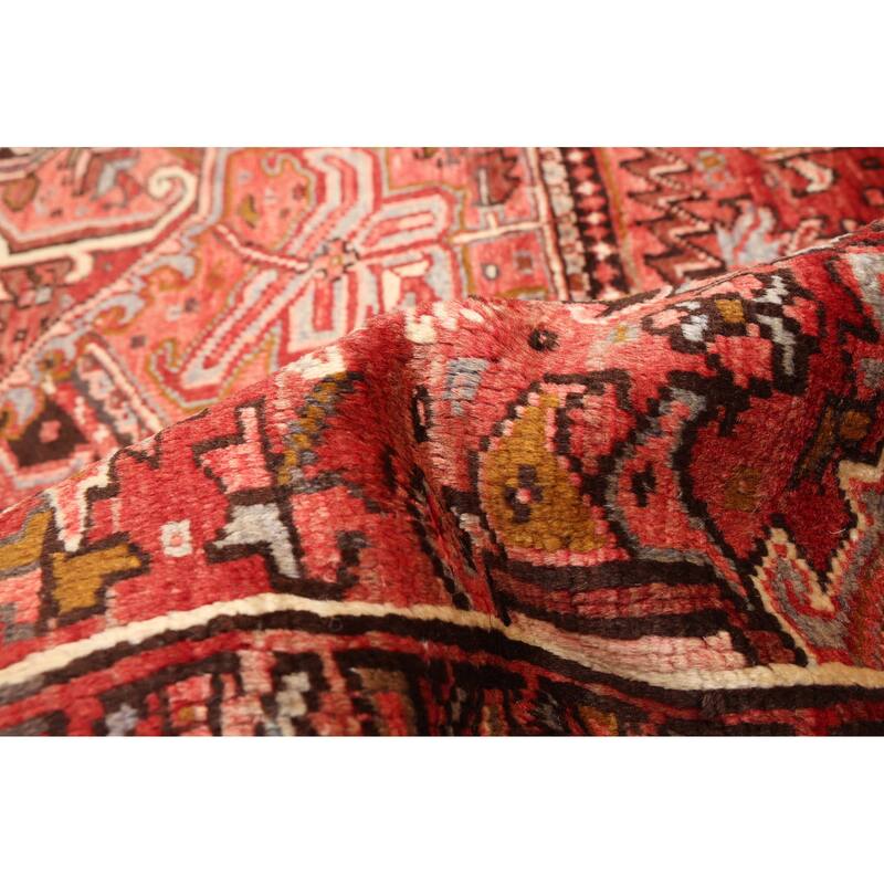 ECARPETGALLERY Hand-knotted Sarabi Red Wool Rug - 10'0 x 13'0