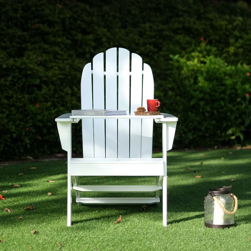 Cambridge Casual Austin Outdoor Adirondack Chair - White