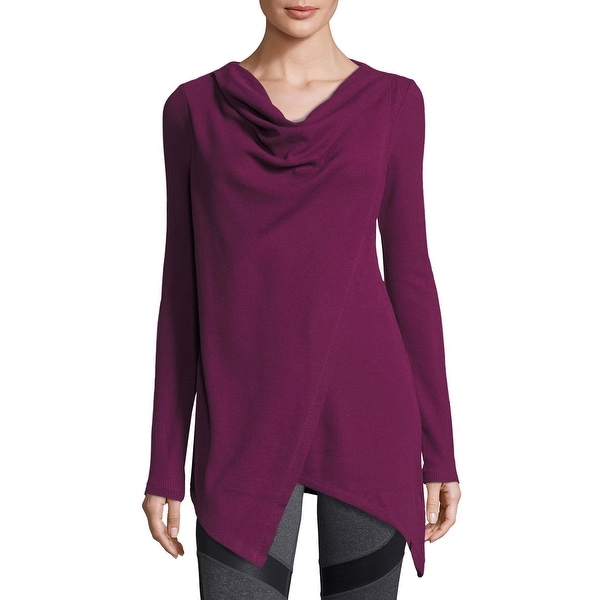 Marc New York Performance Womens Long Sleeve Printed Hooded Pullover