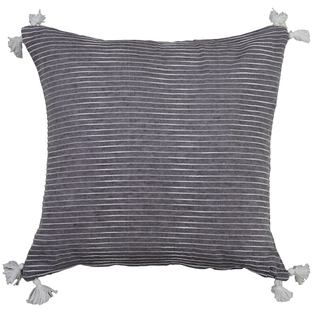 Rizzy Home Modern Woven Stripe Throw Pillow