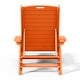 preview thumbnail 6 of 11, Laguna Hdpe All Weather Outdoor Patio Pool Reclining Chaise Lounge (Set Of 2)