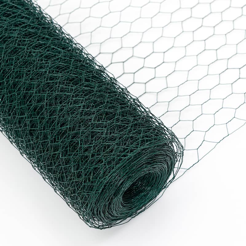 GDFStudio - Harrison Galvanized Hexagonal Chicken Wire Large Size