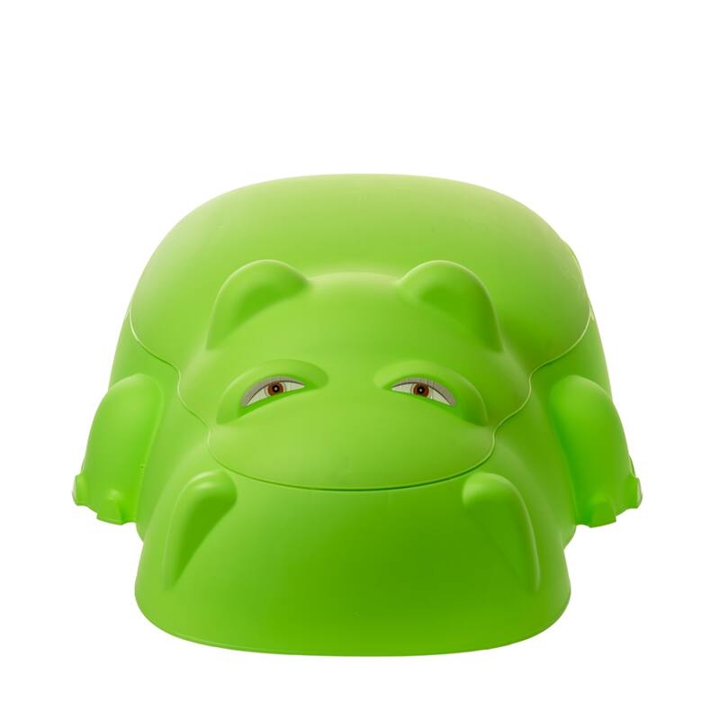 Starplay Hippo Shaped Pool/Sandpit w/Cover, Green