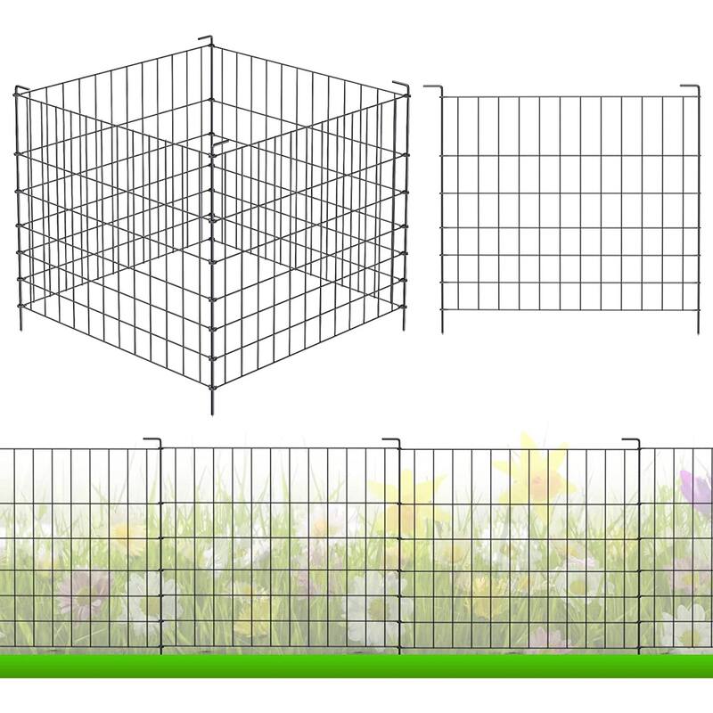 Decorative Garden Fence Outdoor 24in x 10ft