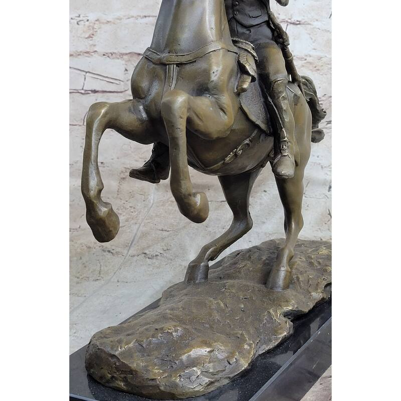 Andrew Jackson Lafayette Square Cavalry Horseback Bronze Statue Sculpture