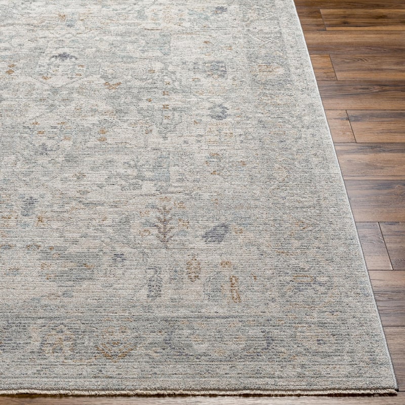 Leah Traditional Floral & Botanical Area Rug