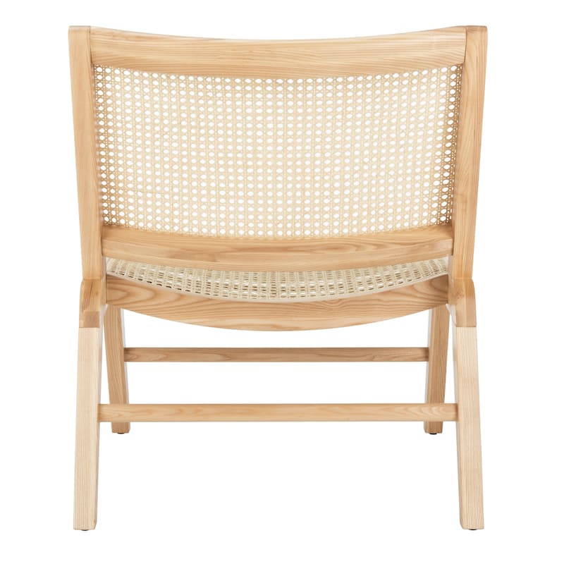 SAFAVIEH Couture Albana Rattan Dining Chair - 25.6" W x 30.9" L x 30.7" H - 26Wx31Dx31H