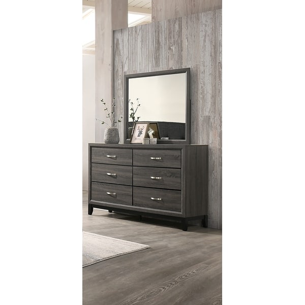 grey dresser with black handles Modern Oak Metal Handles, Wood Legs - Bed Bath & Beyond performance