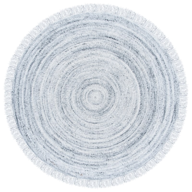 SAFAVIEH Hand-Woven Braided Kavita Country Rug with Fringe