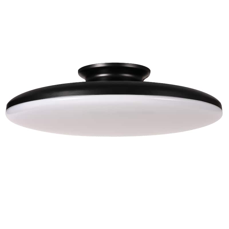 AFX Skye LED Flush Mount with White Acrylic