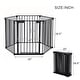preview thumbnail 6 of 18, Adjustable Safety Gate Play Yard Metal Doorways Fireplace Fence
