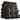 Lavish Home 6-Piece 525GSM Cotton Towel Set, Charcoal Gray
