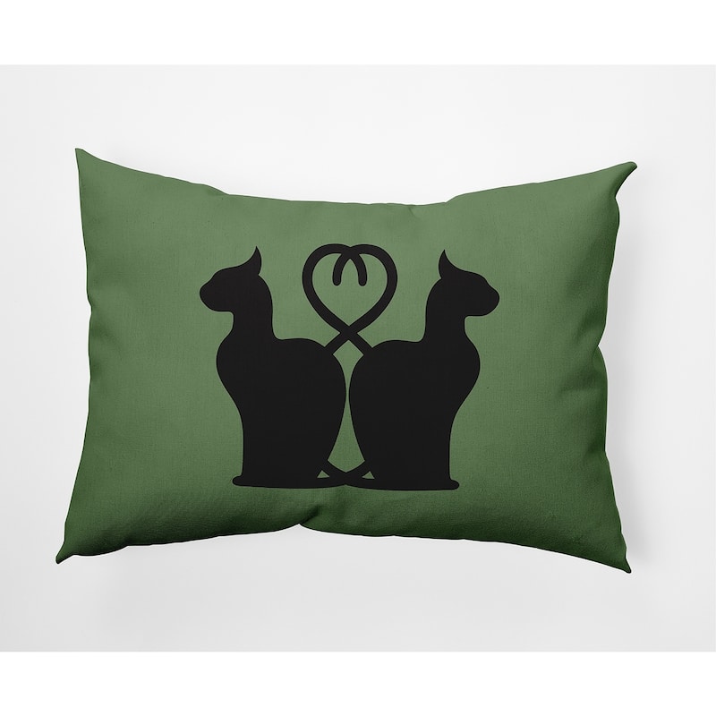 Conniving Cats Decorative Throw Pillow