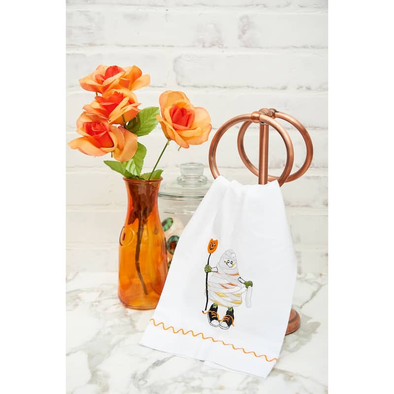 Mummy Halloween Guest Towel