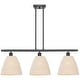 preview thumbnail 18 of 19, Innovations Lighting Endless Possibilities Ballston - Bristol Natural - 3 Light 36" Stem Hung Island Light Oil Rubbed Bronze