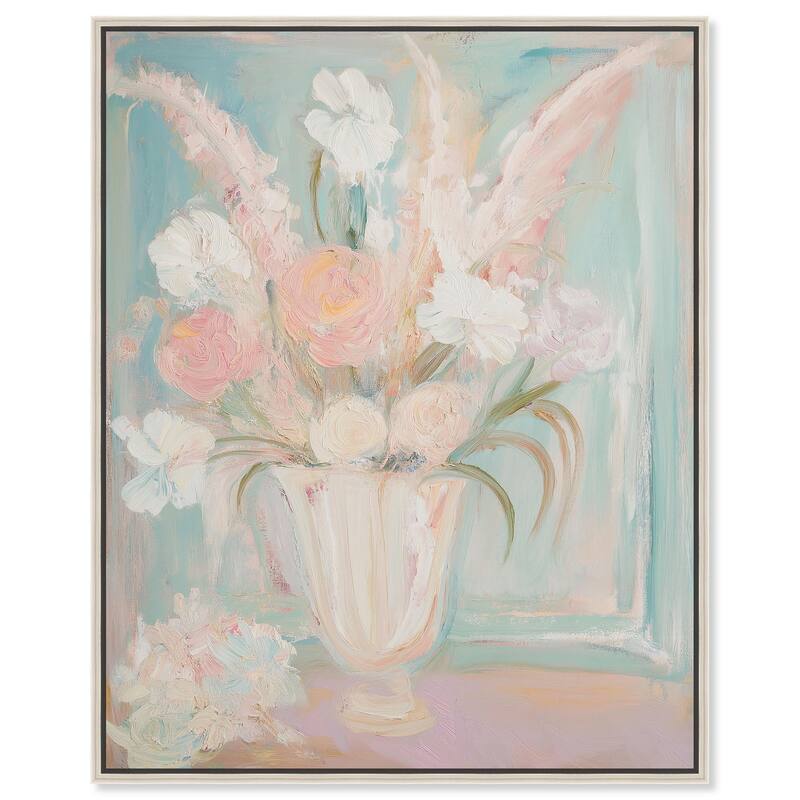 Still Life in Soft Hues II Canvas by Art Remedy - 24" x 30" - Silver