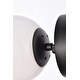 preview thumbnail 28 of 26, Miko Six inch Dual Flush Mount and Bath Sconce with Frosted Glass