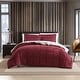 preview thumbnail 2 of 13, Eddie Bauer Sherwood Faux Suede Textured Comforter & Sham Set Red - Twin