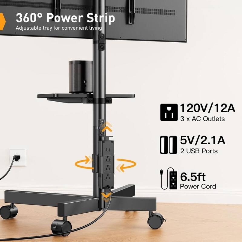 Mobile TV Cart