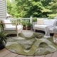 preview thumbnail 110 of 118, Machine Washable Indoor/ Outdoor Modern Chantille Rug