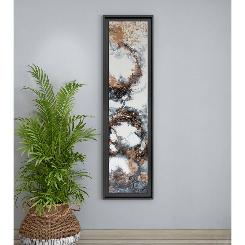 Divergent, Framed Hand Painted Canvas