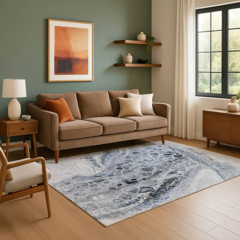 Premium Washable Super Soft Abstract Chic Mayfield Rug