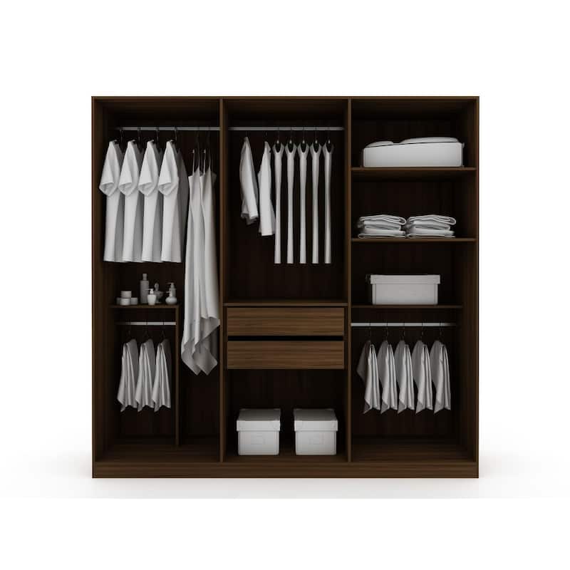 Gramercy Modern Freestanding Wardrobe Armoire Closet