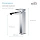 preview thumbnail 18 of 16, Waterfall Lead-free Solid Brass Single Handle Bathroom Sink Faucet