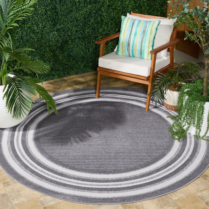 SAFAVIEH Cabana Pratima Indoor/Outdoor Waterproof Patio Backyard Rug