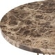preview thumbnail 5 of 5, Uttermost Levitate Marble Accent Table - 23.25"H x 16"W x 16"D