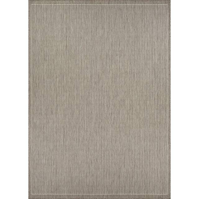 Pergola Deco Indoor/ Outdoor Area Rug - 7'6" x 10'9" - Taupe