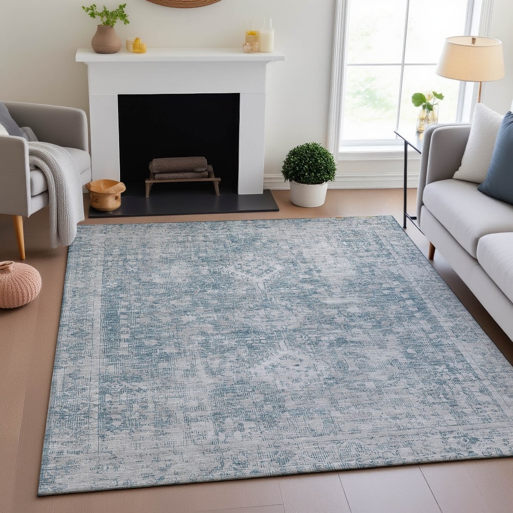 Premium Washable Super Soft Vintage Traditional Mayfield Rug