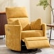 preview thumbnail 35 of 68, HOMYKA Power Rocker Swivel Recliner with USB and Type-C Ports