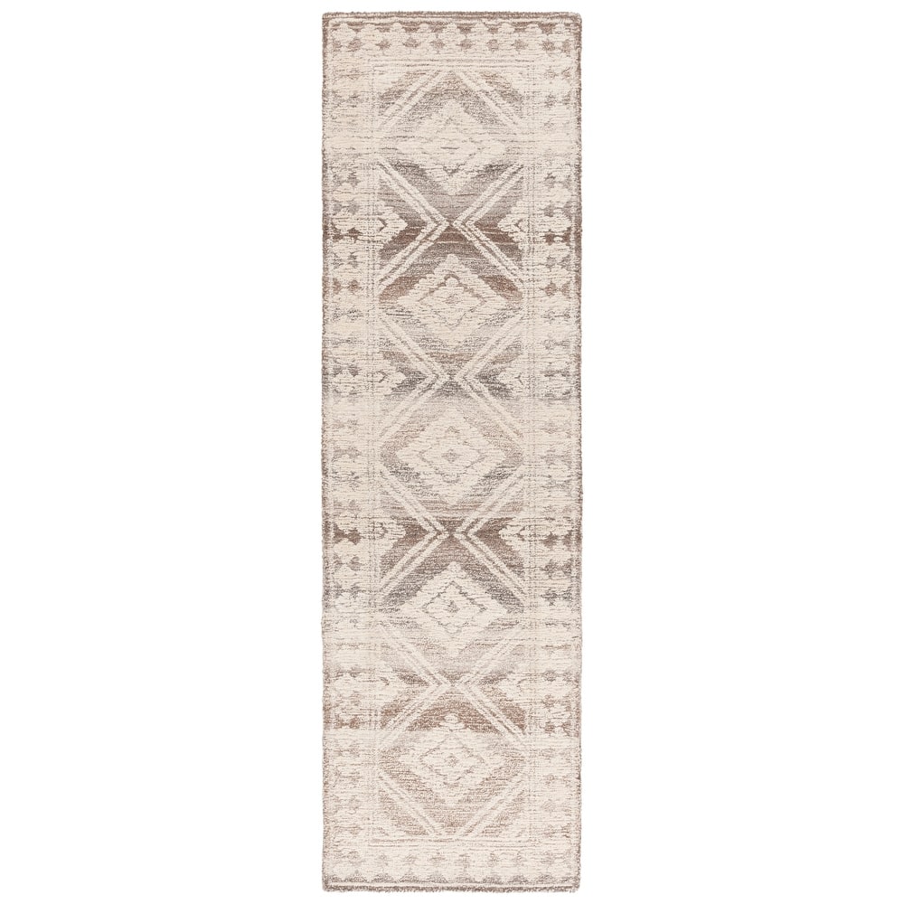 SAFAVIEH Handmade Kenya Lirie Southwestern Wool Rug