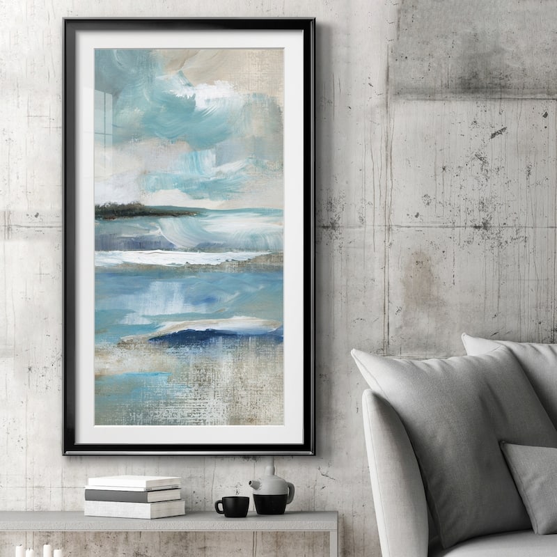 Distant Drama I Premium Framed Print - Ready to Hang