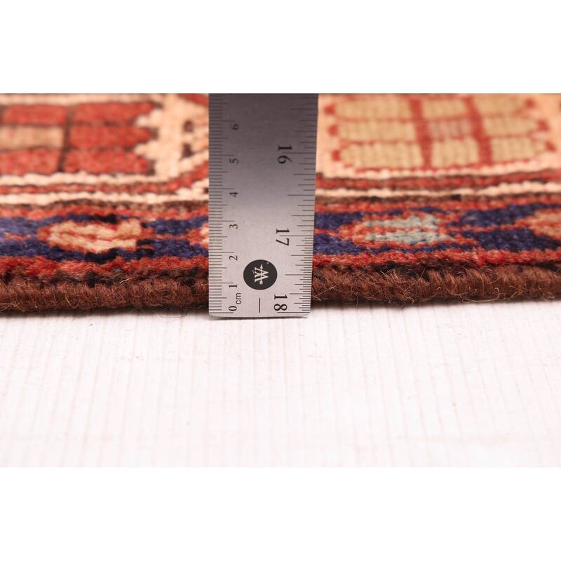 ECARPETGALLERY Hand-knotted Andelz Dark Copper Wool Rug - 3'11 x 10'1