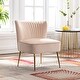 preview thumbnail 83 of 85, Heaven Contemporary Velvet Upholstered Accent Chair