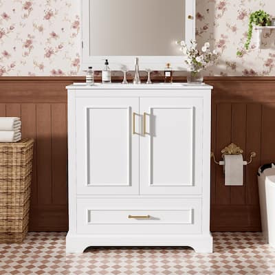30" Bathroom Vanity with Sink