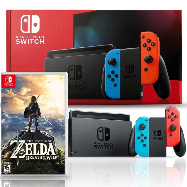 red and black nintendo switch