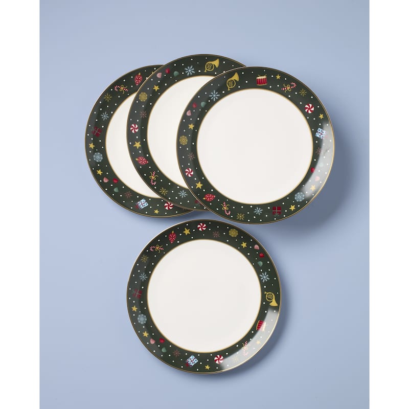 Lenox Nutcracker Ballet Dinner Plates, Set of 4