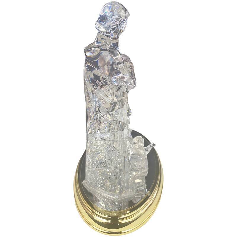 11.4" Holy Family Glitter Globe