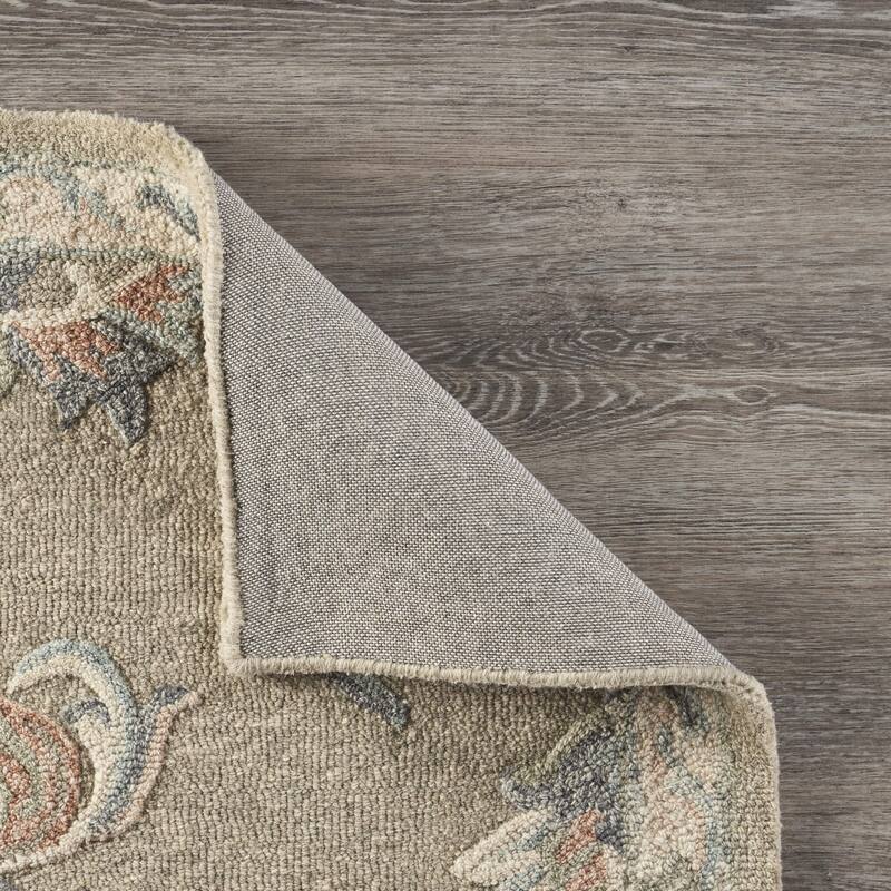 Sevita Mirroring Floral Bloom Area Rug