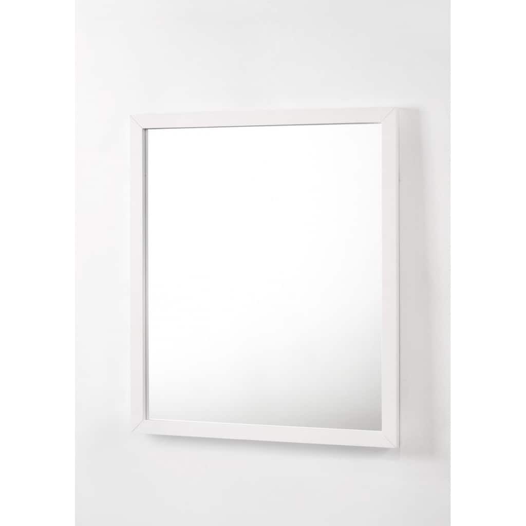 Modrest Bryan Modern White Mirror