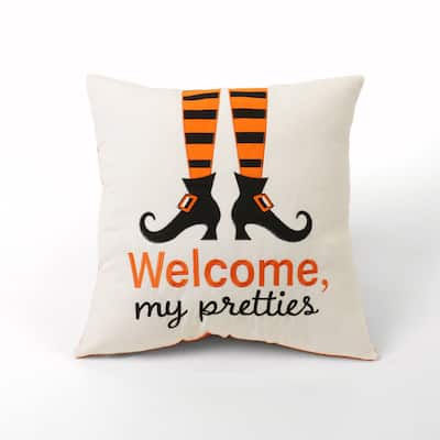 Lush Decor Welcome Pretties Decorative Pillow Single