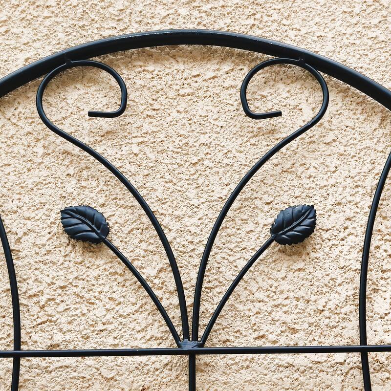 2 Pack Metal Garden Trellis 86.7" x 19.7" Rustproof Trellis for Climbing Plants Outdoor Flower Support