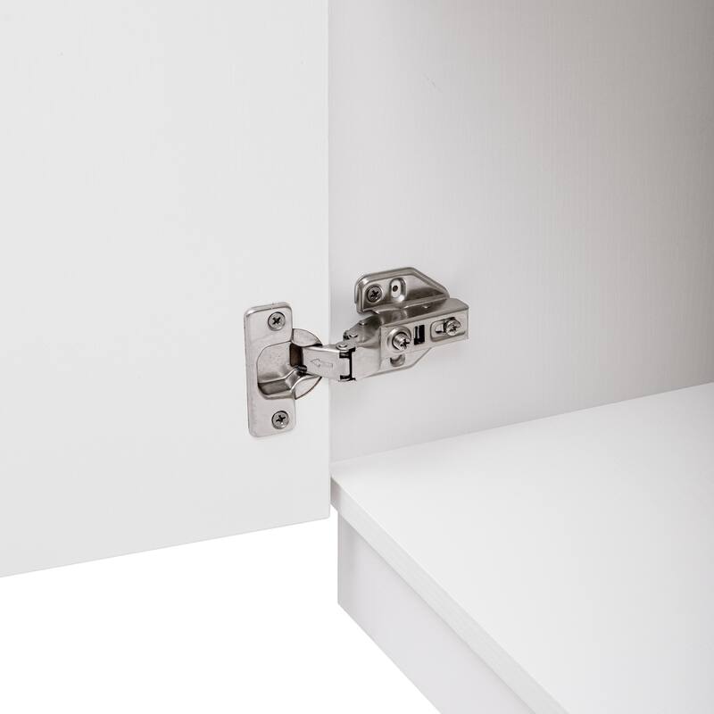 31.5'' Kitchen Island with Extendable Dining Table for 4-6 Person, Power Outlet, Open Shelves and 2 Drawers