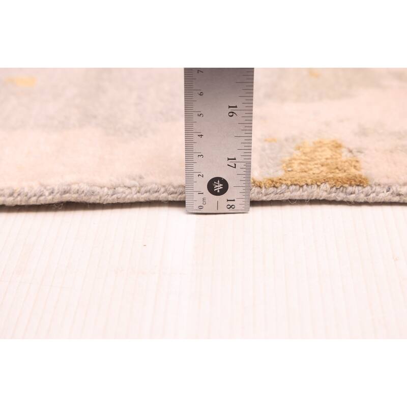 ECARPETGALLERY Hand-knotted Legacy Ivory Silk, Wool Rug - 9'11 x 13'9