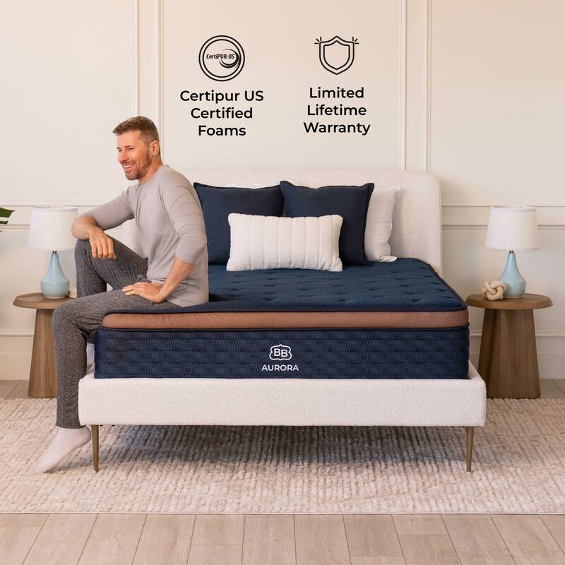 Brooklyn Bedding Aurora Luxe Cooling Mattress