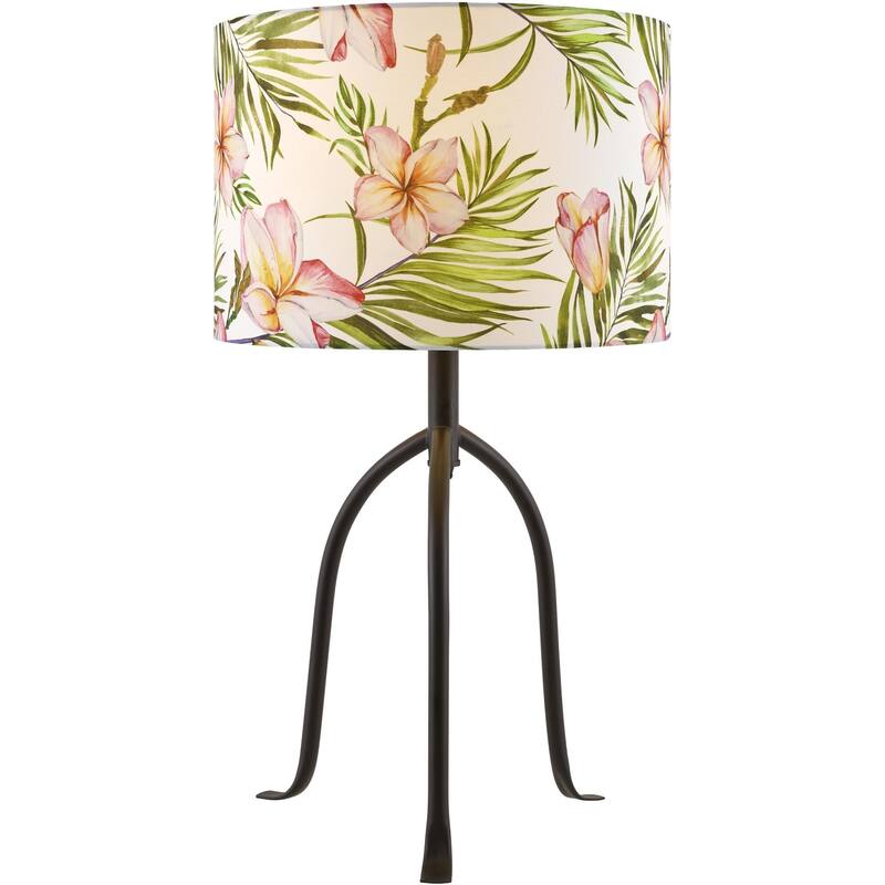 Livabliss Floriva Traditional Accent Table Lamp - 25"H x 15"W x 15"D